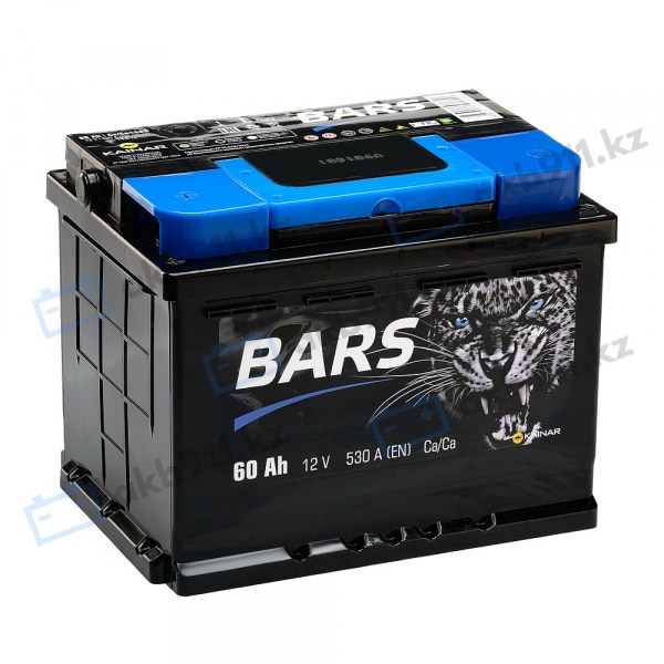 Автомобильный аккумулятор BARS (Барс) 6СТ-60 АПЗ 60Ah с доставкой