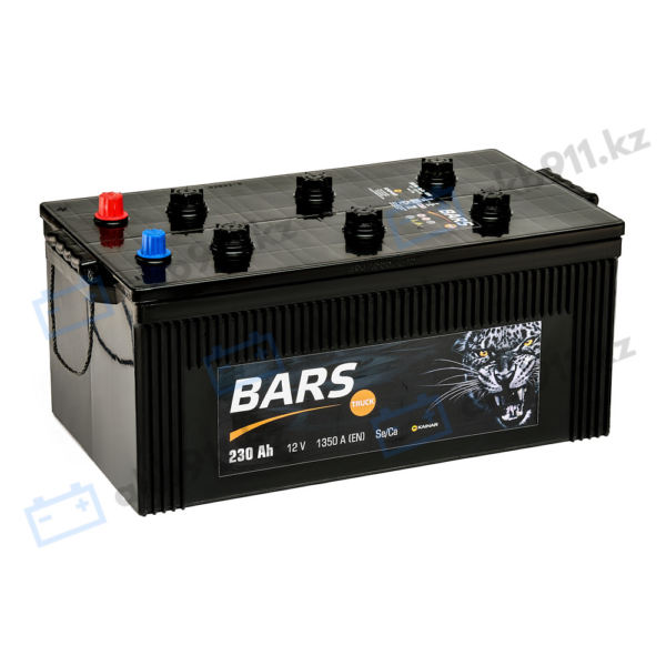 Автомобильный аккумулятор BARS (Барс) 6СТ-230 АПЗ 230Ah с доставкой