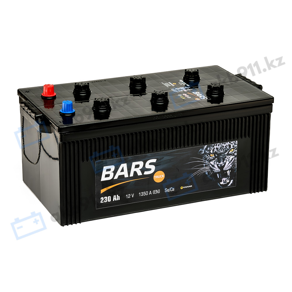 Автомобильный аккумулятор BARS (Барс) 6СТ-230 АПЗ 230Ah