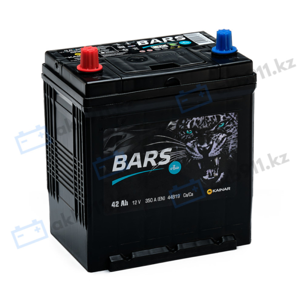 Автомобильный аккумулятор BARS (Барс) ASIA 6СТ-42 АПЗ 42Ah c доставкой