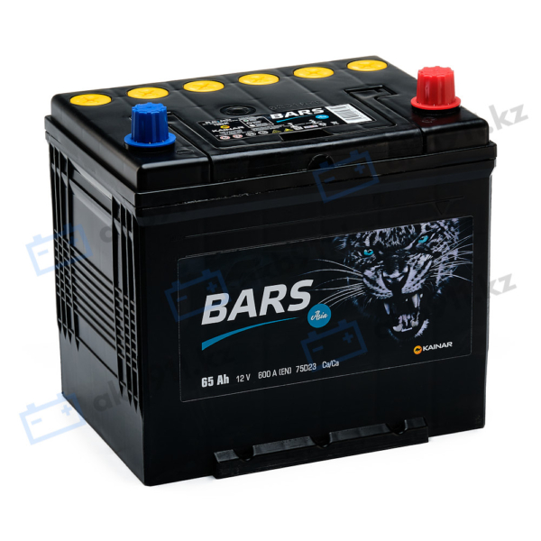 Автомобильный аккумулятор BARS (Барс) ASIA 6СТ-65 АПЗ 65Ah  c доставкой
