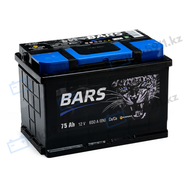Автомобильный аккумулятор BARS (Барс) 6СТ-75 АПЗ 75Ah c доставкой