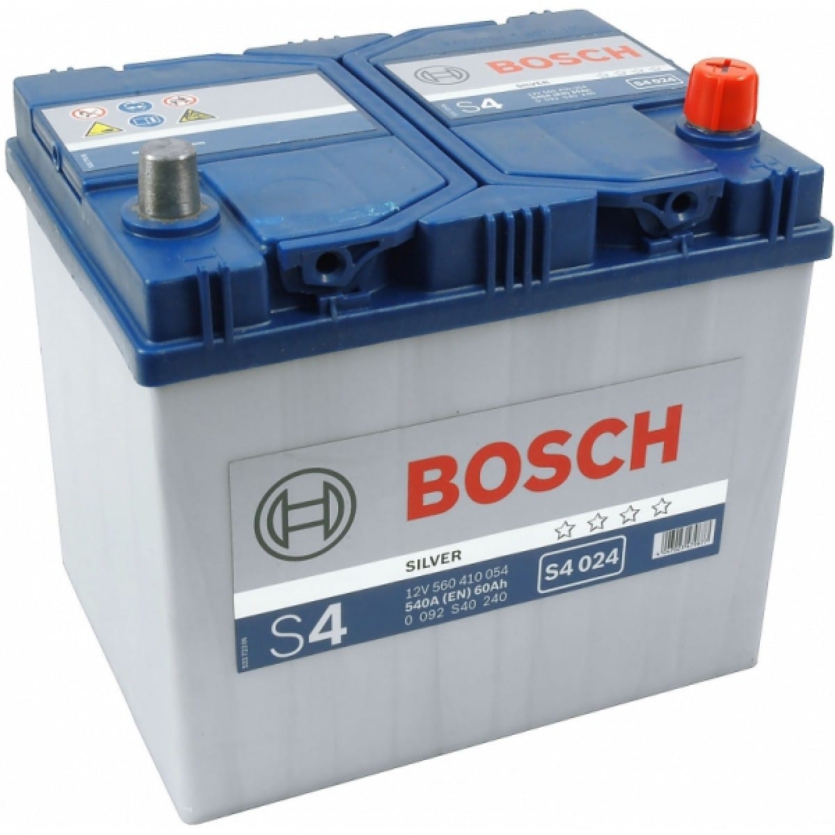Автомобильный аккумулятор BOSCH (Бош) S4 024 60Ah 560410