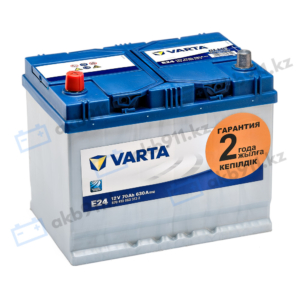 Автомобильные аккумуляторы VARTA (Варта) Е24 BLUE DYNAMIC 70 Ah 570 413 063
