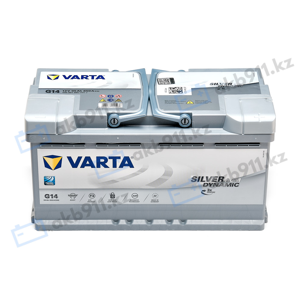 Автомобильный аккумулятор VARTA (Варта) G14 SILVER DYNAMIC 95Ah AGM 595 901 085 в Алматы