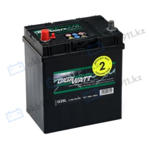 Автомобильный аккумулятор GIGAWATT (Гигаватт) 35Ah 535119 G35L