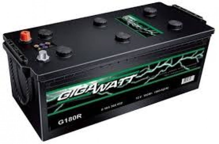 Автомобильный аккумулятор GIGAWATT (Гигаватт) 180 Ah 680032 G180R