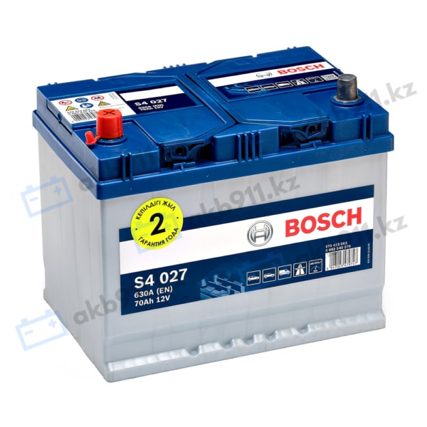Автомобильный аккумулятор BOSCH (Бош) S4 027 70Ah 570413 с доставкой