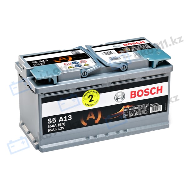 Автомобильный аккумулятор BOSCH (Бош) S5 AA13 95Ah 595901 AGM с доставкой