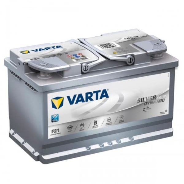 Автомобильный аккумулятор VARTA (Варта) F21 SILVER DYNAMIC 80Ah AGM 580 901 080 с доставкой