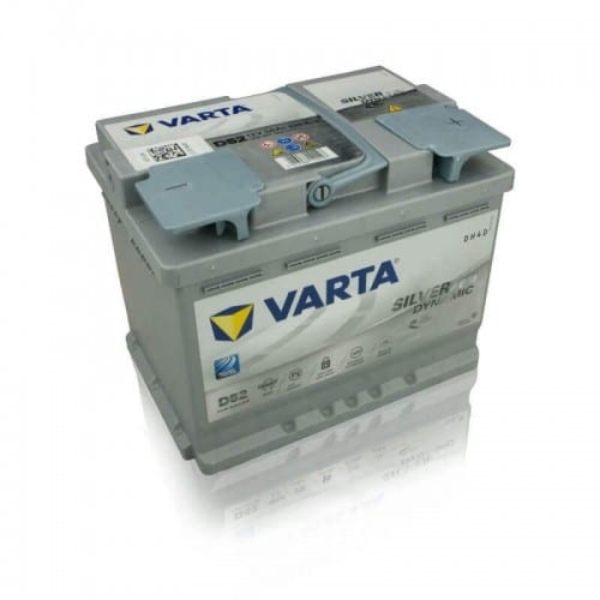 Автомобильный аккумулятор VARTA (Варта) SD D52 SILVER DYNAMIC 60Ah AGM 560 901 068 с доставкой