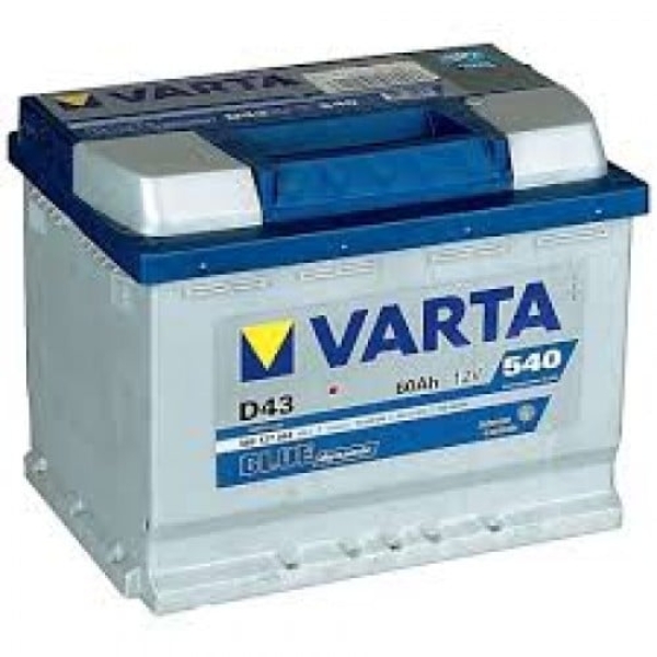 Автомобильный аккумулятор VARTA (Варта) D43 BLUE DYNAMIC 60 Ah BD 560 127 054 с доставкой
